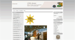 Desktop Screenshot of luena.de